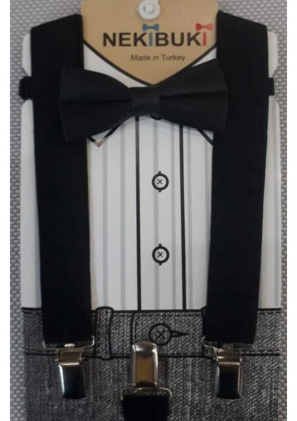 Pantolon Askısı ve Papyon Takım