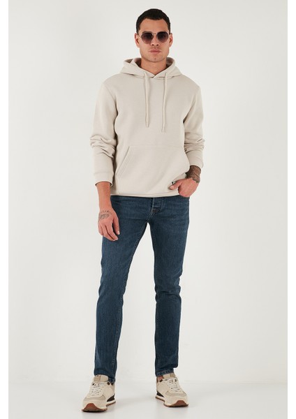 Pamuklu Slim Fit Normal Bel Dar Paça Jeans Erkek Kot Pantolon 1124C04NAPOLI