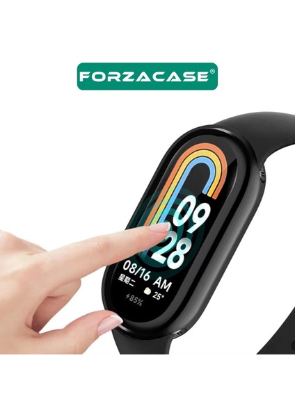 Xiaomi Smart Band 10 ile Uyumlu Önü Kapalı Ekran Korumalı Silikon Kılıf - FC010 modelleri
