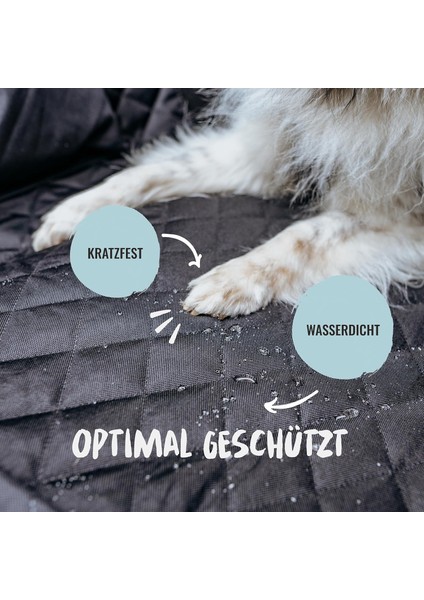 Su Geçirmez Köpek Örtüsü, Araba Arka Koltuğu Koruyucu, Yan Koruma ve Pencereli modelleri