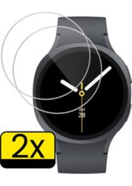 Samsung Watch 8 40MM ile Uyumlu 9h Nano Ekran Koruyucu(2 Adet)