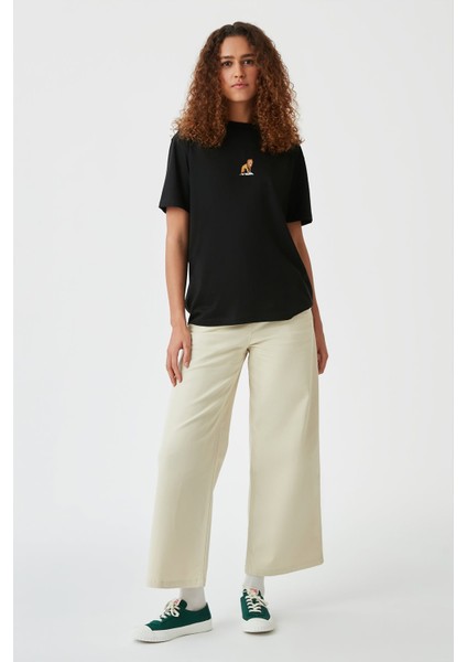 Aslan Lightweight T-Shirt - Siyah indirimleri