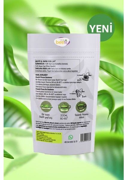 El Yapımı Yeşil Çay fiyatları