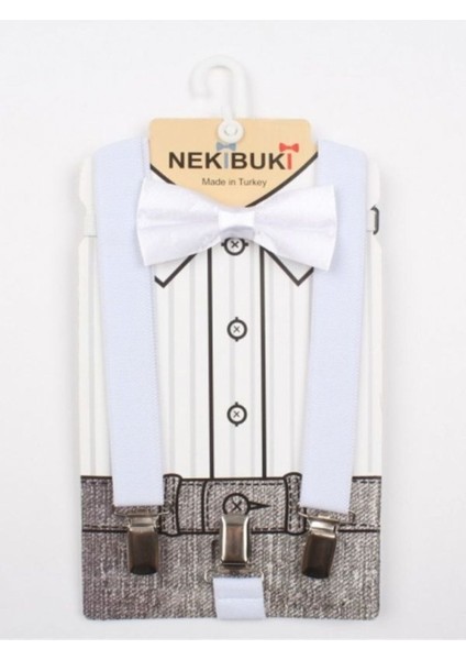 Beyaz Askı Papyon Takımı 1-10 Yaş fiyatları