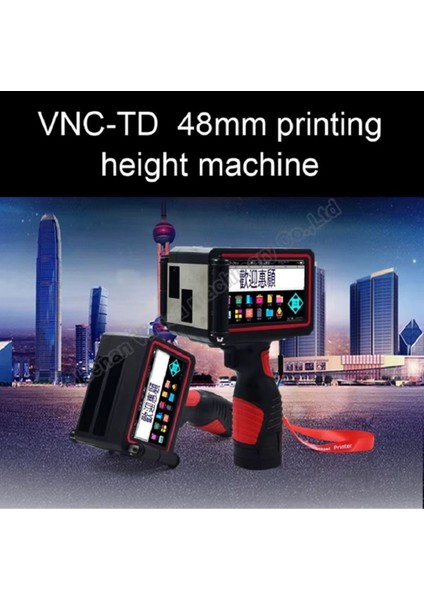 Vinica Taşınabilir El Tipi Etiket Yazıcısı Geniş Formatlı Mürekkep Püskürtmeli 4-48MM 300DPI indirimleri