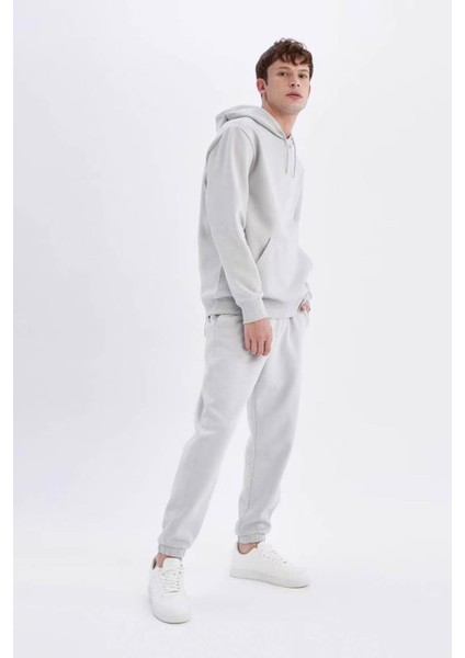 Regular Fit Cepli Beli Bağcıklı Lastikli Paça Gri Erkek Pantolon B6155AX/GR184 indirimleri