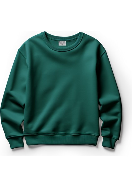 Unisex Haki Yeşil Sweatshirt M modelleri