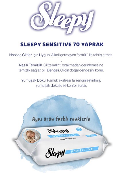 20 Al 17 Öde Sensitive 70'li Bebek Islak Mendili ve Rosie Pamuk Hediye fiyatları
