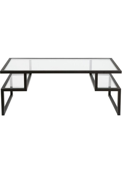 Noo Siyah Metal Cam Orta Sehpa fiyatları