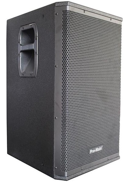 Pro-Main MS-1015GA 600 Watt 38 cm Aktif Ahşap Kabin Hoparlör
