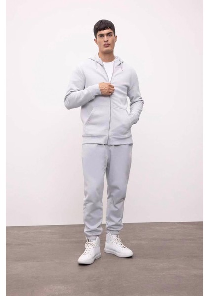 Regular Fit Cepli Beli Bağcıklı Lastikli Paça Gri Erkek Pantolon B6155AX/GR184 modelleri