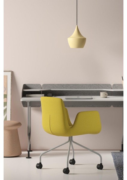 Poly Çalışma Koltuğu & Runner Home Çalışma Masası & Marin Puf