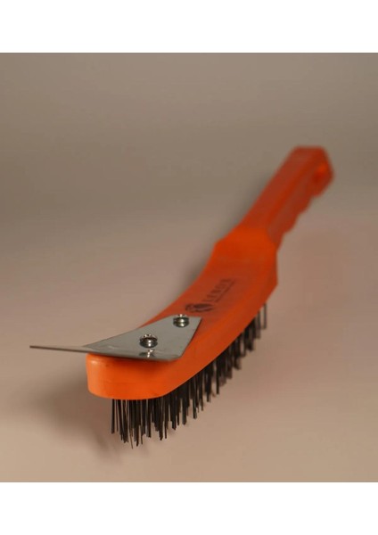 Tel Fırça – Kazıyıcılı Spatulalı Yeni Nesil , Plastik Saplı, Çok Amaçlı Temizlik Aracı Lenox Tools fiyatları