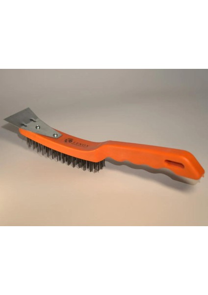 Tel Fırça – Kazıyıcılı Spatulalı Yeni Nesil , Plastik Saplı, Çok Amaçlı Temizlik Aracı Lenox Tools modelleri