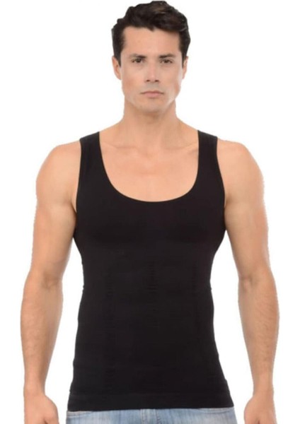Form Fit Erkek Korse Atlet Tipi Toparlayıcı Göbek Için Incelten