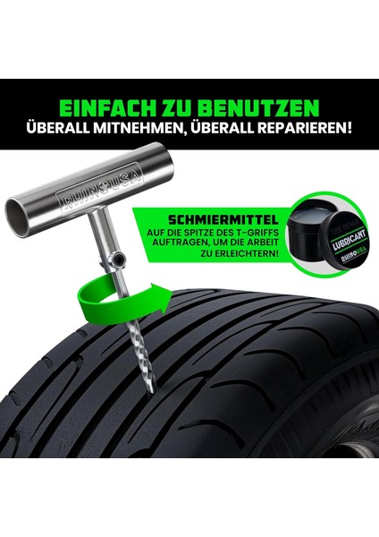 Lastik Onarım Seti 86 Parça, Profesyonel Tüpsüz Lastik Tamir Kiti fiyatları