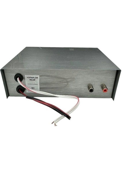 Pazarcı Ses Sistemi Takım Set 12V AMFI+30W Horn Hoparlör+Mikrofon indirimleri