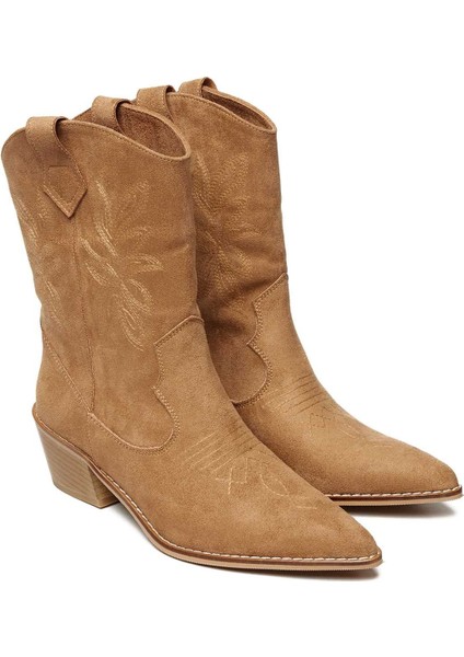 Bağcıksız Neolit Taban Western Bot 281-202-W Kadın Bot fiyatları