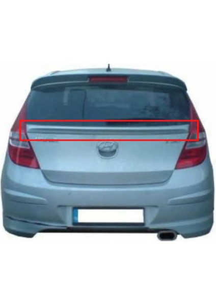 Hyundai I30 2009-2012 Cam Altı Spoiler (( Boyasız ))