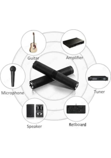 6.35MM 1/4 Inç Trs/ts Bağlayıcı-Dişi Ses Uzatma Adaptörü-Kablo-Jak-Dönüştürücü-Birleştirici modelleri
