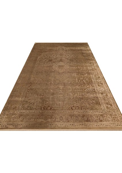 Babylon Bbl 02 Rayon Viskon Eskitme Desenli Bronze Vintage Salon Halısı fiyatları