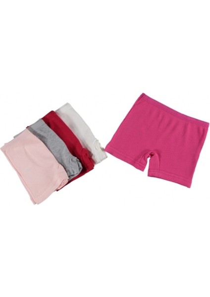 6'lı Paket Kaşkorse Kız Çocuk Boxer