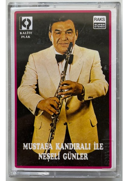Mustafa Kandıralı Ile Neşeli Günler Kaset (Orjnal Dönem Baskı Kaset)