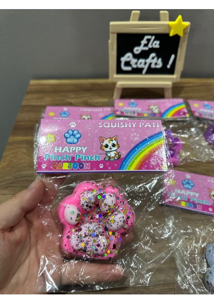 Pati Şeklinde Squishy Oyuncağı | Sevimli Tasarım indirimleri