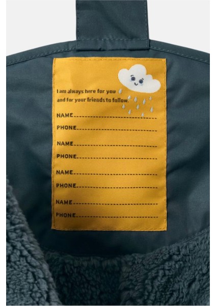 Çocuk Su Geçirmez Termal Yağmur Pantolonu Polarlı modelleri