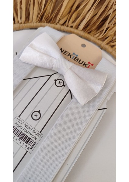 Pantolon Askısı ve Papyon Takım 1-8 Yaş