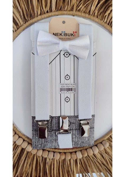 Pantolon Askısı ve Papyon Takım 1-8 Yaş fiyatları