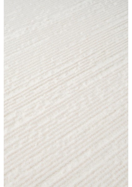 Cotto Cool CL005W Modern Desen Akrilik Beyaz Pamuk Tabanlı Salon Koridor Oturma Yatak Odası Halısı fırsatları