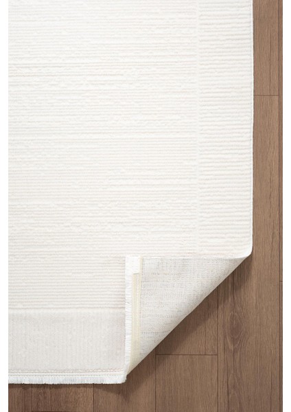 Cotto Cool CL005W Modern Desen Akrilik Beyaz Pamuk Tabanlı Salon Koridor Oturma Yatak Odası Halısı indirimleri