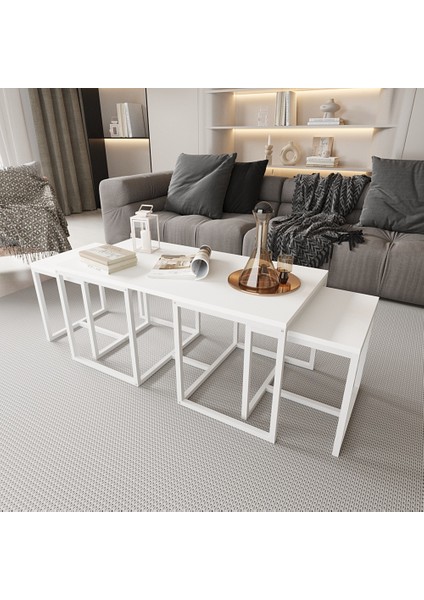 Nest 2+1 orta Sehpa Seti