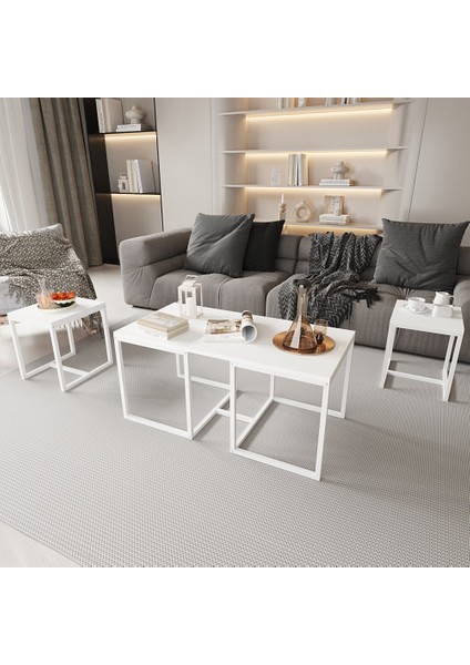 Nest 2+1 orta Sehpa Seti fiyatları