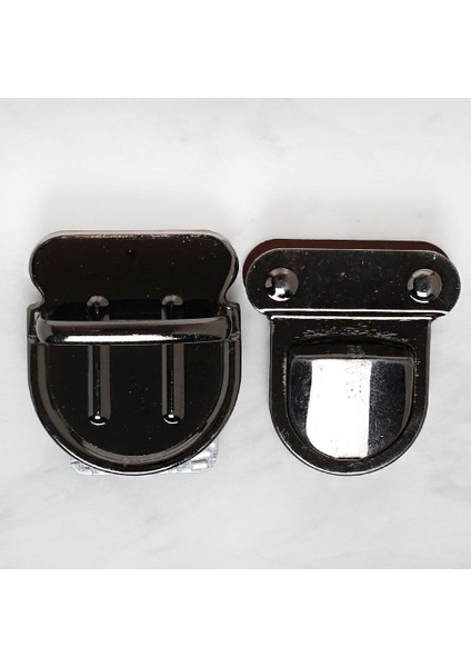 Metal Çanta Kilidi Büyük Siyah fiyatları