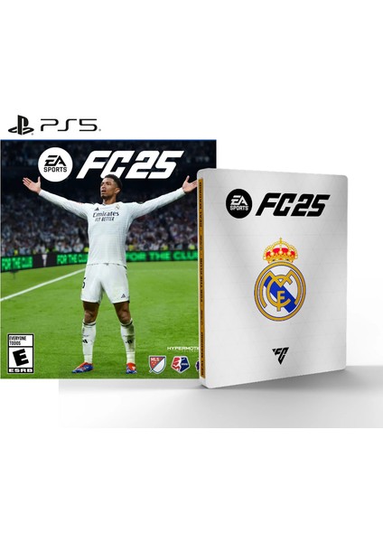 FC 25 Real Madrid Steelbook Spor Oyunu Playstation 5 İçin Çoklu Oyuncu Desteği