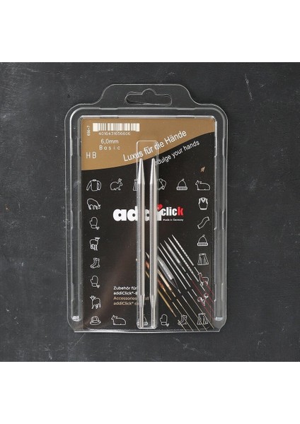 Click Basic 6mm Misinalı Şiş Ucu - 656-2