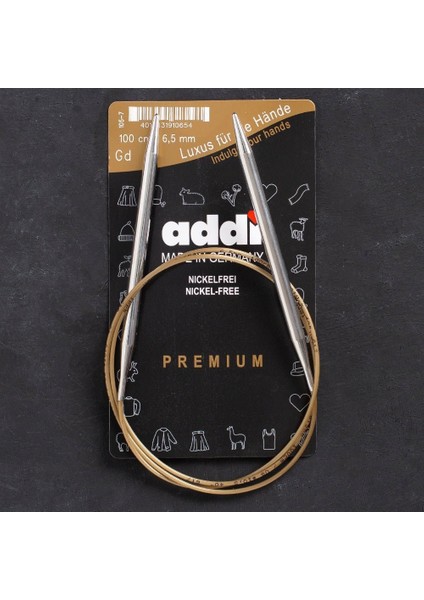 6,5mm 100CM Klasik Misinalı Şiş- 105-7