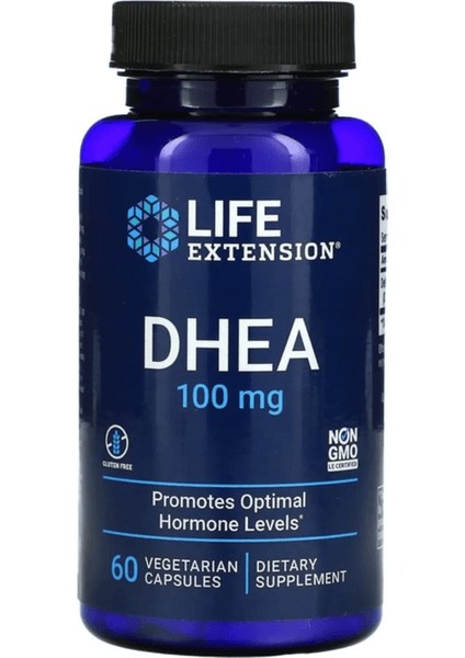 , Dhea, 100 Mg, 60 Kapsül