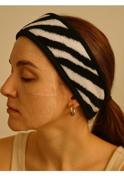 Wild Spirit 2'li Zebra Desen Saç Bandı – %100 Pamuklu ve Yumuşak fiyatları