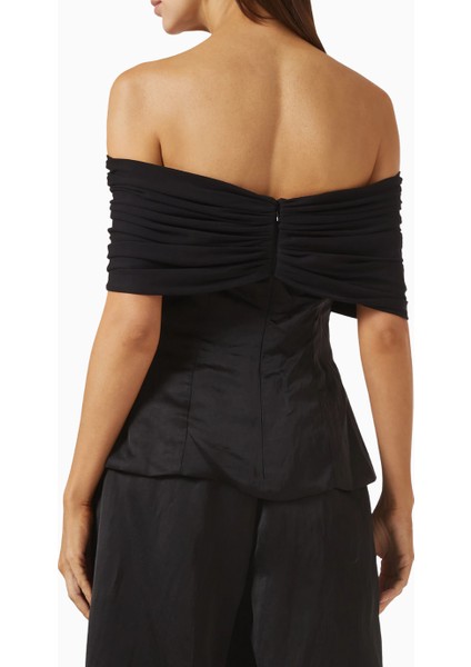 Abadıa Viskon Karışımlı Bağcıklı Geniş Paça Pantolon, Elastik Bel Bandı modelleri