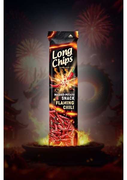 Acı Biber Aromalı Uzun Patates Cipsi 75 gr - Kıtır ve Baharatlı Atıştırmalık fiyatları