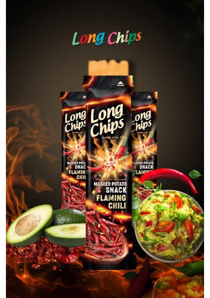 Acı Biber Aromalı Uzun Patates Cipsi 75 gr - Kıtır ve Baharatlı Atıştırmalık fırsatları