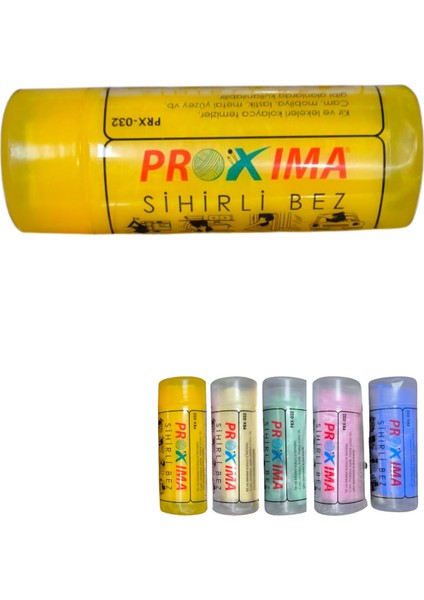 Sihirli Temizlik Bezi 1 Adet (Renk Stok Durumuna Göre)