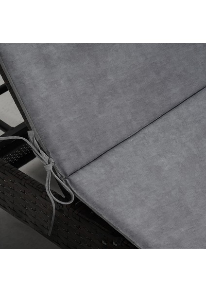 Plaj Minderi, Plaj Çantası Tasarımlı, Plaj Matı, Yastıklı, Katlanır Çadır Yatağı, 22DENS 180X53X2CM - Gri fırsatları