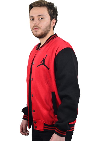 Air Jordn Kırmızı Siyah Kolej Ceket fiyatları