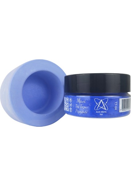 Mavi Taş Tozu Pigmenti 50 gr | Toz Pigment -Taş Tozu Boyası
