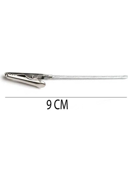Metal Timsah Ağzı Tutacak Aparatı Epoksi Için Metal Tutacak 9 cm (5 Adet) Gümüş fiyatları