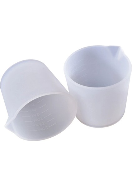 Epoksi Reçine Silikon Beaker Döküm Karıştırma Kabı Uçlu 30 ml